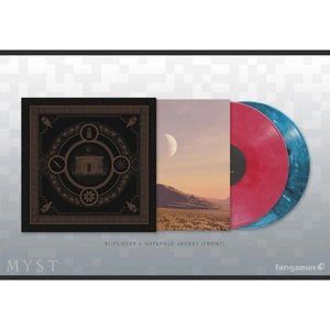 Robyn Miller - MYST VGM Soundtrack OST Exclusive Red Blue Page Color 2x Vinyl LP